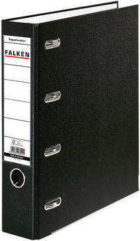 Falken Doppelordner A4 2xA5 quer 70mm schwarz (11285343)