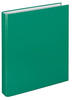 Veloflex Ringbuch Basic 1143040, A4, 4 Ringe, Ring-Ø 25mm, grün