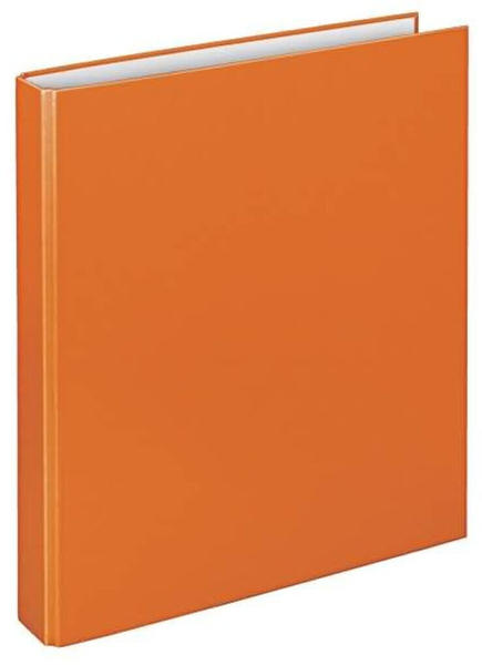 VELOFLEX Ringordner Basic A4 PP kaschiert 2-D-Ring-Mechanik 25mm orange (1141030)