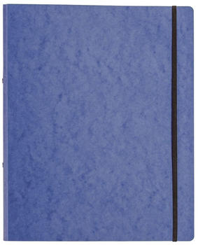 PAGNA Ringbuch A4 Gummizug blau Pressspan 2 Ringe 16mm (44100-02)