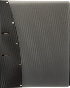 VELOFLEX Ringbuch Diamond A4 20mm 2 Ringe schwarz (1141480)