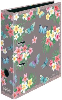 Herlitz Motivordner DIN A4 80mm breit "Ladylike Schmetterlinge"