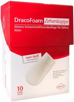 Dräco Dracofoam Zehenkappe klein (10 Stk.)