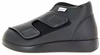 Varomed London Klettschuh Verbandschuh schwarz (60924)