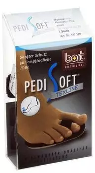 Bort PediSoft TexLine Hammerzeh-Korrektur-Pad small