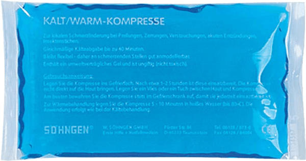 Söhngen Thermo-Kalt/Warmkompresse Klein 8 x 13 cm