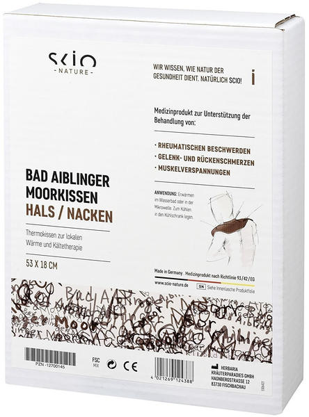 Scico Nature Moorkissen Bad Aiblinger Hals/nacken 18x53 cm (1 Stk.)