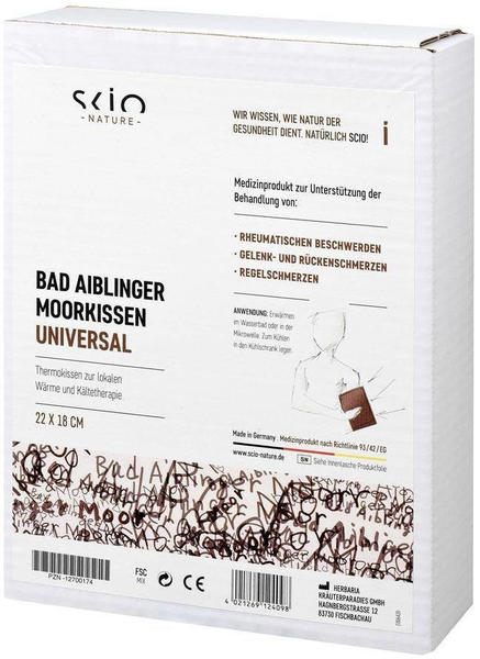 Scico Nature Moorkissen Bad Aiblinger Universal 18x22 (1 Stk.)