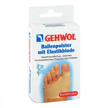 Gehwol Ballenpolster mit Elastikbinde Komfort Plus