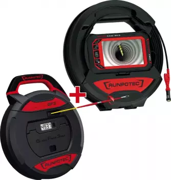 Runpotec RC3 Inspektionskamera -15m plus GF3 - 30m (11150)