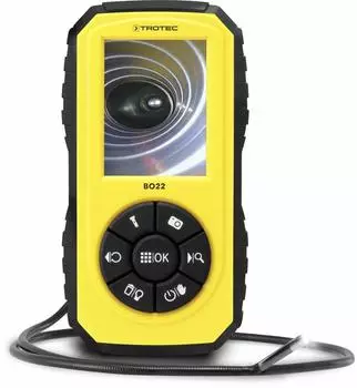 Trotec Endoskop-Kamera BO22 inkl. 3 Sondenaufs&auml;tze 95 cm Sonde &Oslash; 5,5 mm 1280 x720 Px
