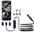 VEVOR Dual-Lens Endoskopkamera 1920p HD, 8+1 LED, 2-fach Zoom, IP67, 3m Kabel, Android & iOS (RBTYNLD-002)