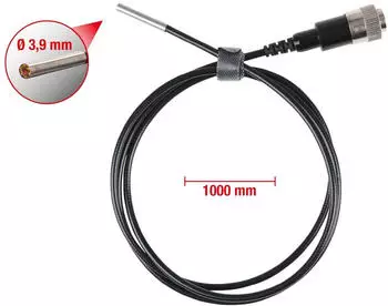 KS Tools HD-Videoskop-Sonde umschaltbar, 0&deg;, &Oslash; 3,9mm (550.7506)