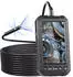 VEVOR Inspektionskamera Dreifachlinse 1080P 5-Zoll-Bildschirm IP67 5m Kabel (5003)