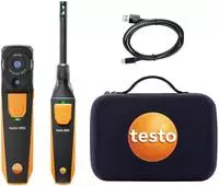 Testo Schimmel Set 860i mit Bluetooth Feuchtef&uuml;hler testo 605i 8724 0084