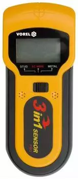 VOREL Leitungssucher 3-in-1 f&uuml;r Metall, Stromleitungen und Holz (81785)