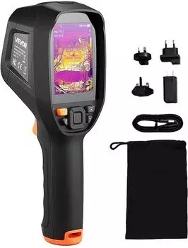 VEVOR W&auml;rmebildkamera TISR 512x384, IR 256x192, 25Hz, -20&deg;C bis 550&deg;C