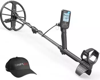 Nokta Simplex BT Metalldetektor wasserdicht, 11-Zoll-Suchspule, Bluetooth