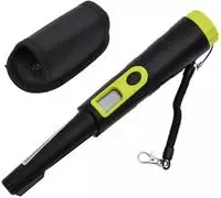 vidaXL Metalldetektor-Pinpointer mit LCD-Display Schwarz und Gelb