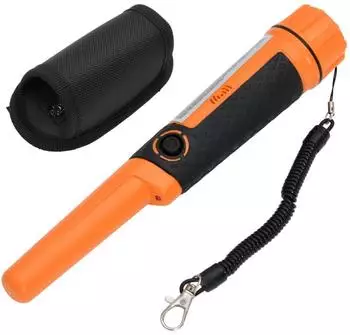 vidaXL Pinpointer Metalldetektor Sonde, wasserdicht 5m, orange