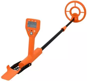 vidaXL Metalldetektor LCD-Display 2 Modi, 19cm Spule, gelb