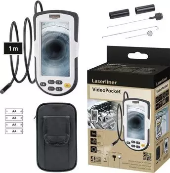 Laserliner VideoPocket Extra Inspektionskamera, flexibel, 1m (082.261E)