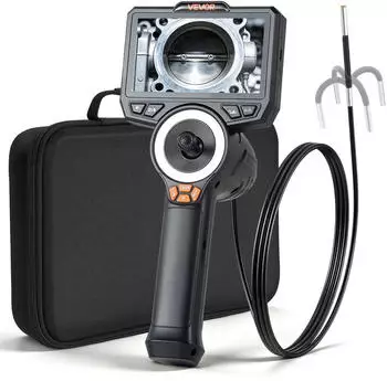 VEVOR Endoskopkamera 360&deg; drehbar, 3,9mm, IP67, 3000mAh (ZXKQXNKJ15MDBDUCU001V9)