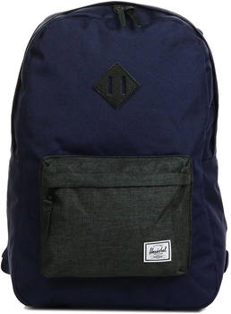 Herschel Heritage Backpack peacoat/black crosshatch