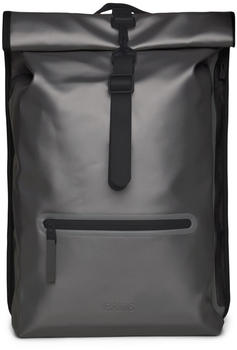 Rains Rolltop Backpack (13320) metallic grey