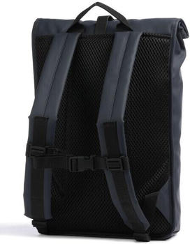 Rains Rolltop Backpack (13320) navy – Rains Rolltop Backpack (13320) navy – durchdachter Tragekomfort für urbane Mobilität