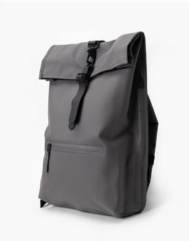 Rains Rolltop Backpack (13320) grey – Stilvoller Begleiter für urbane Entdecker