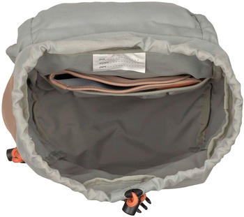 Lässig Outdoor Big Backpack nature brown – Tragekomfort durch gepolsterte Komponenten