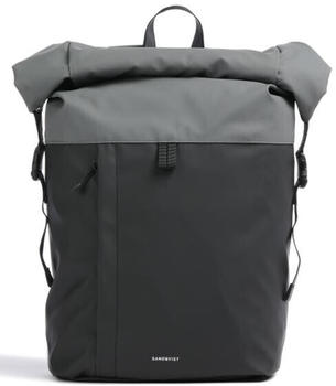 Sandqvist Konrad Rolltop Backpack black/grey