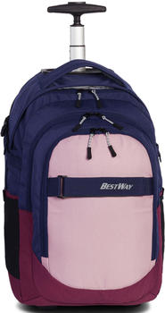 Bestway Evolution Trolley-Backpack (40244) dark blue/pink