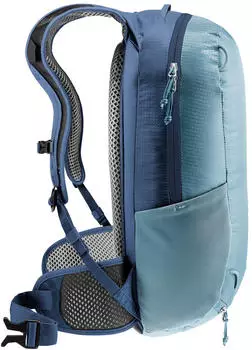 Deuter Race 12 (2024) lake/ink – Komfort und Ergonomie: Netz-Schultergurte und Airstripes System