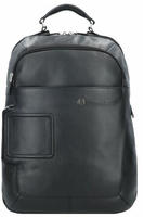 Piquadro Vibe Daypack Leder 42.5 cm Laptopfach schwarz