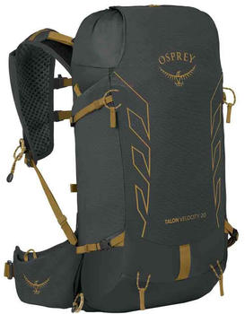 Osprey Talon Velocity 20 L/XL dark charcoal/tumbleweed yellow