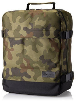 BambiniWelt Rucksack Handgepack klein 40 x 25 x 20 cm camouflage/schwarz
