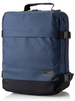 BambiniWelt Rucksack Handgepack klein 40 x 25 x 20 cm blau/schwarz