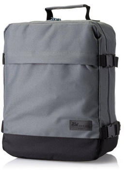 BambiniWelt Rucksack Handgepack klein 40 x 25 x 20 cm grau/schwarz