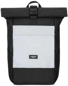 Larkson Rolltop Backpack No 4 black/reflective
