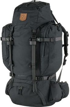 Fjällräven Kajka 65 S/M (24200025) coal black – Fjällräven Kajka 65 S/M für mehrtägige Trekkingtouren