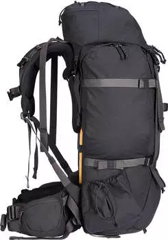 Fjällräven Kajka 65 S/M (24200025) coal black – Ausgeklügeltes Tragesystem verlagert Gewicht auf die Hüfte