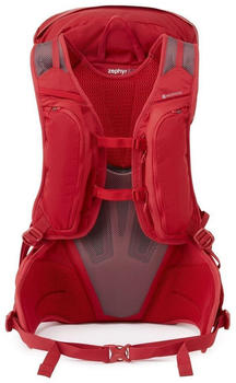 Montane Trailblazer XT 25 acer red – Gepolsterter Hüftgurt verlagert das Gewicht