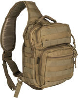 Mil-Tec 31156, Mil-Tec Rucksack One Strap Assault Pack Small 10 L - Coyote...