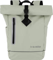 travelite Freizeitrucksack "BASICS Roll-Up Rucksack aus Plane" mit variablem