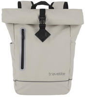 travelite Freizeitrucksack "BASICS Roll-Up Rucksack aus Plane" mit variablem
