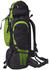 vidaXL Hiking Backpack XXL 75L black/green