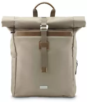 Hama Silvan Rolltop Backpack 16,2&ldquo; beige
