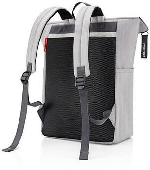 Reisenthel Rolltop Backpack herringbone grey – Funktionalität und Komfort vereint